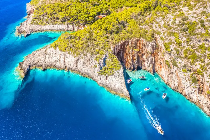 South side of Hvar route